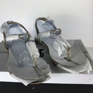 Dolce Vita Marly Lizard Embossed Sandals Size 6